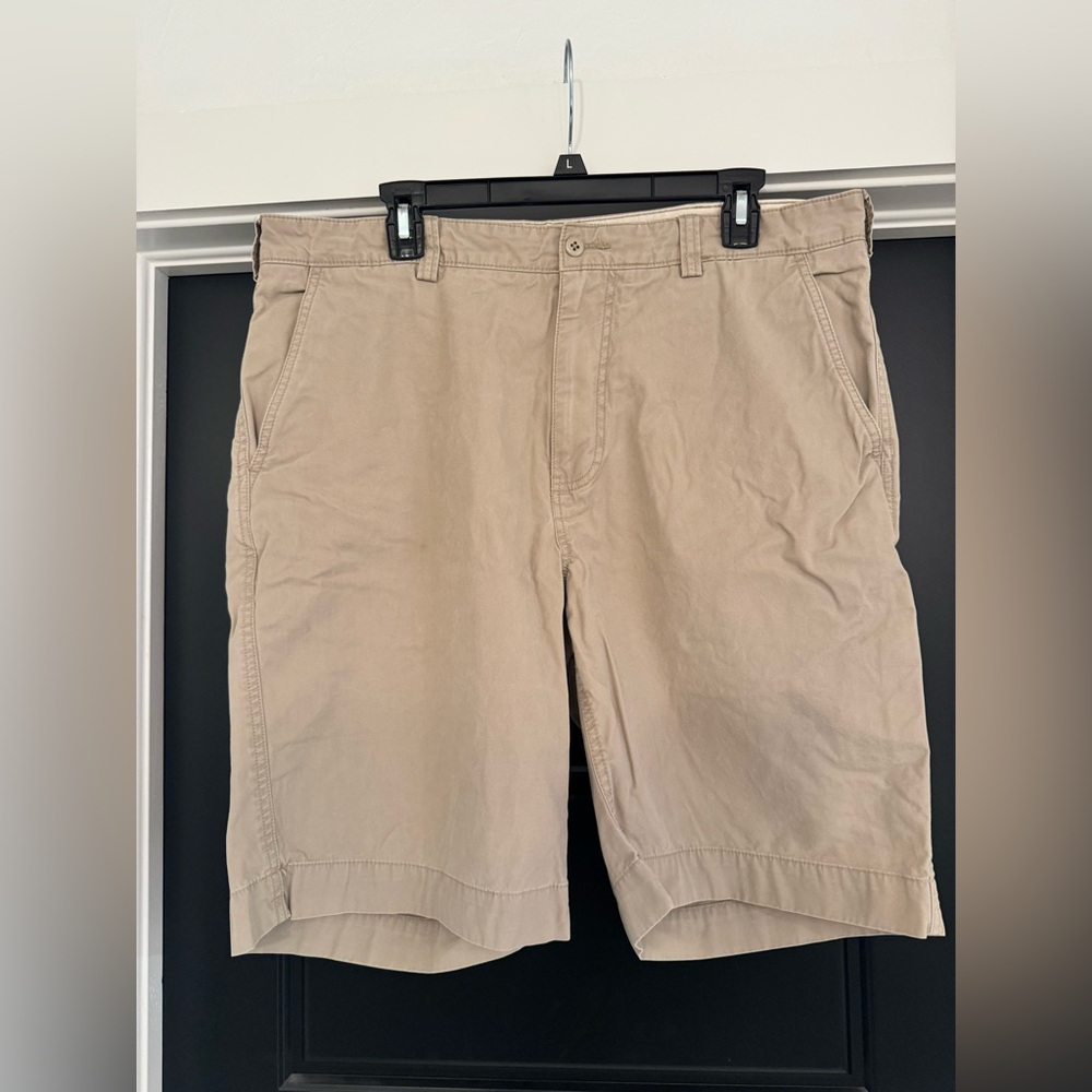 Cremieux Classics Flat Front Khaki Chino Shorts